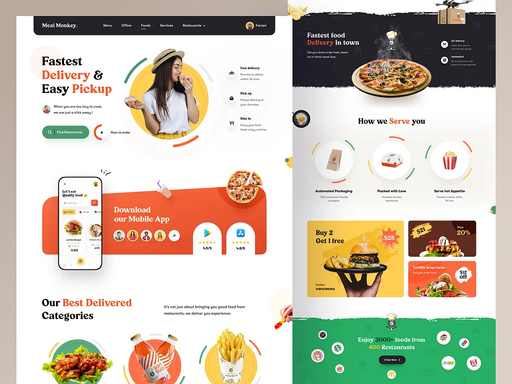 Food 11 restaurant and food delivery