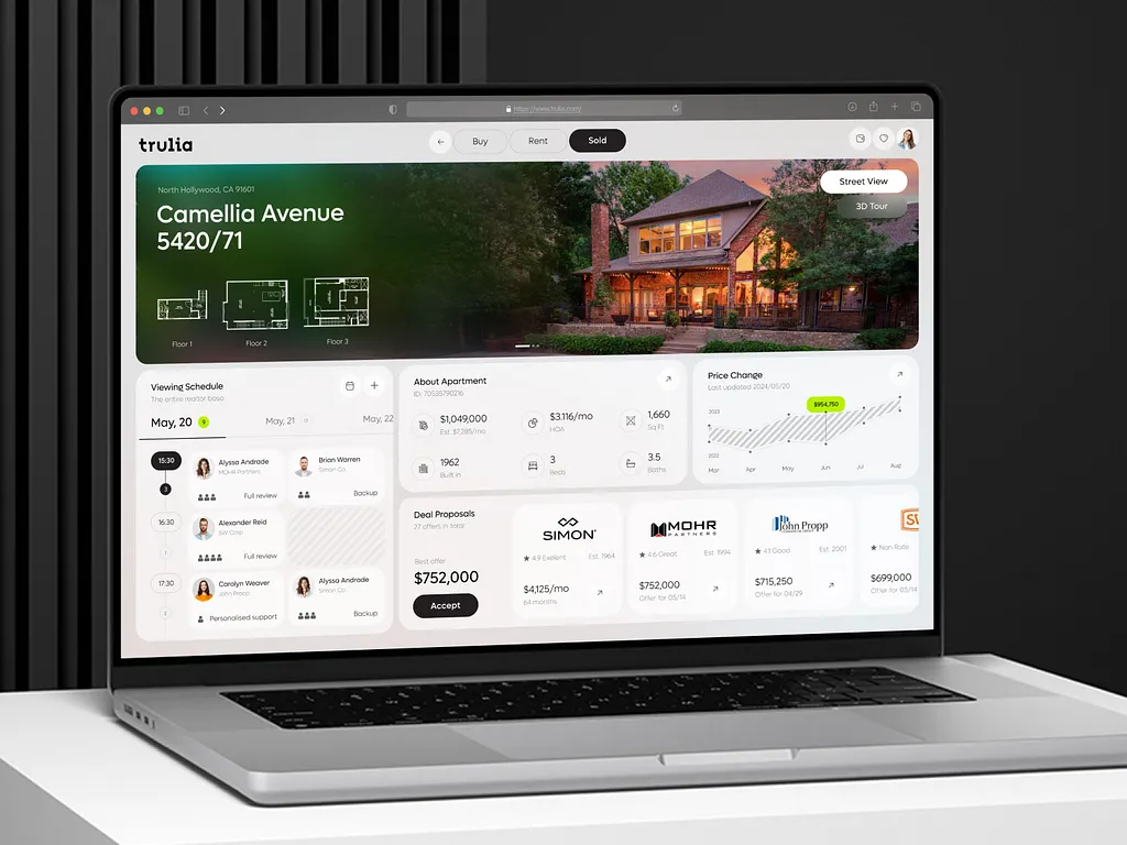 Real Estate Website Development